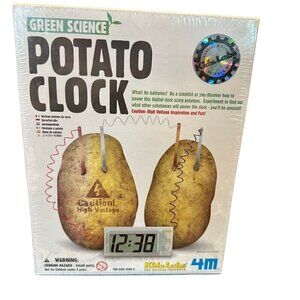 Potato Clock Green Science Project Experiment Kit kids Lab HomeSchool New
